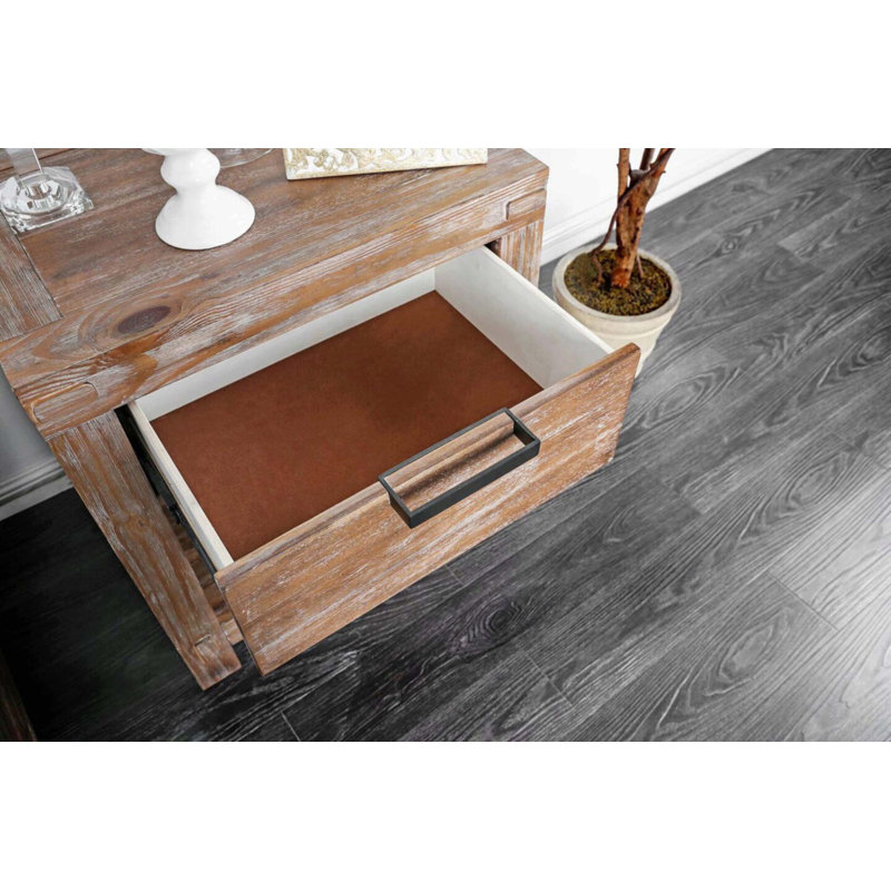 Table de chevet rustique