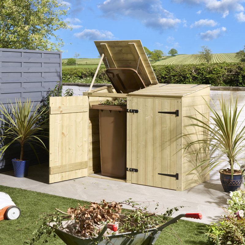 Wooden Bin Store
