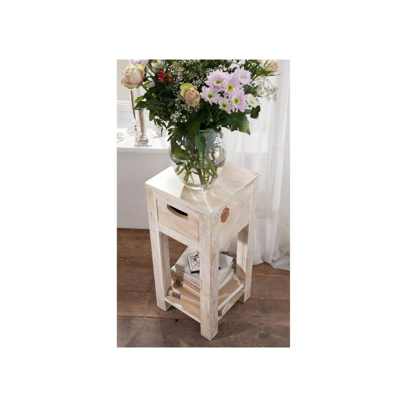 Nature Solid Wood End Table