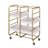Serving Cart With 3 Adjustable Trays-196011004