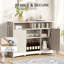 Modern Dining Table Cabinet Storage Space, Suitable For Dining Room, Living Room Coffee Bar,-401569075