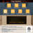 Rayva Classic Built-in or Wall-Mounted Direct Vent Electric Fireplace Insert-435000870