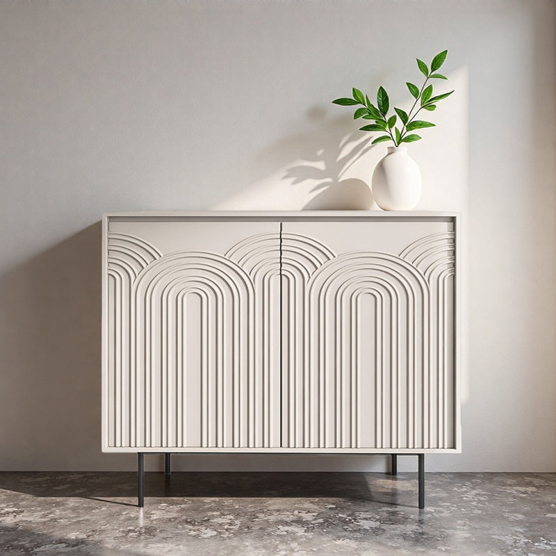 Buffet de 39,37 po de largeur Wentzville, H 35,43 po x l 39,37 po x P 15,75 po