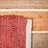 Alassane Hand Woven Jute/Cotton/Wool Striped Rug in Rust/Red-104132164