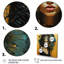 Or et noir Warrior Queen V - art mural moderne-601493053-601493054
