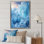 Art mural sur toile Glacier Glacial Glow