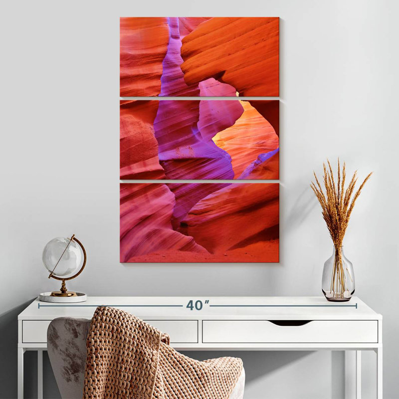 Abat-jour Alvord Arizona Antelope Canyon, H 32 po x l 20 po
