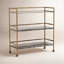 Loxley Bar Cart Brown