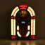 Mini-juke-box ArkrocketxElvis Presley / lecteur CD de table / haut-parleur Bluetooth (noir / doré)