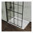 Goodyo 46" X 72" Shower Screen Walk-in Wet-room Black