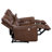 Dorlan Upholstered Power Reclining Loveseat Saddle Brown-684094479