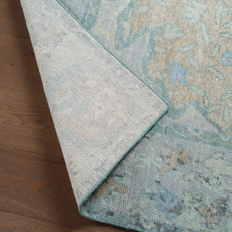 Handmade Wool Oriental Area Rug, Rectangle 2' x 3'