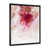 Impression noire sur toile encadrée sélectionné
