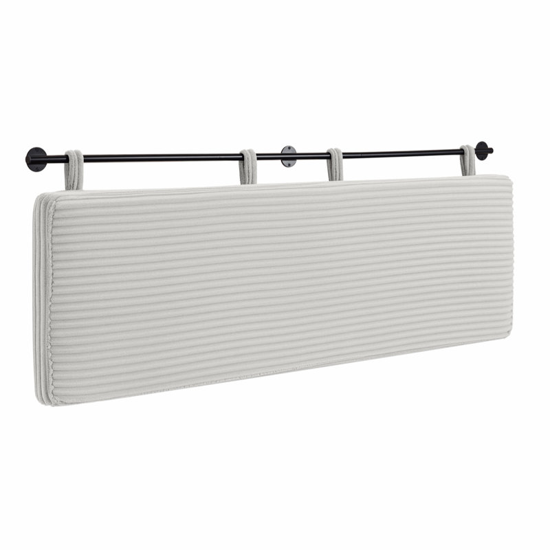 Easy Installation Upholstered Headboard, Beige