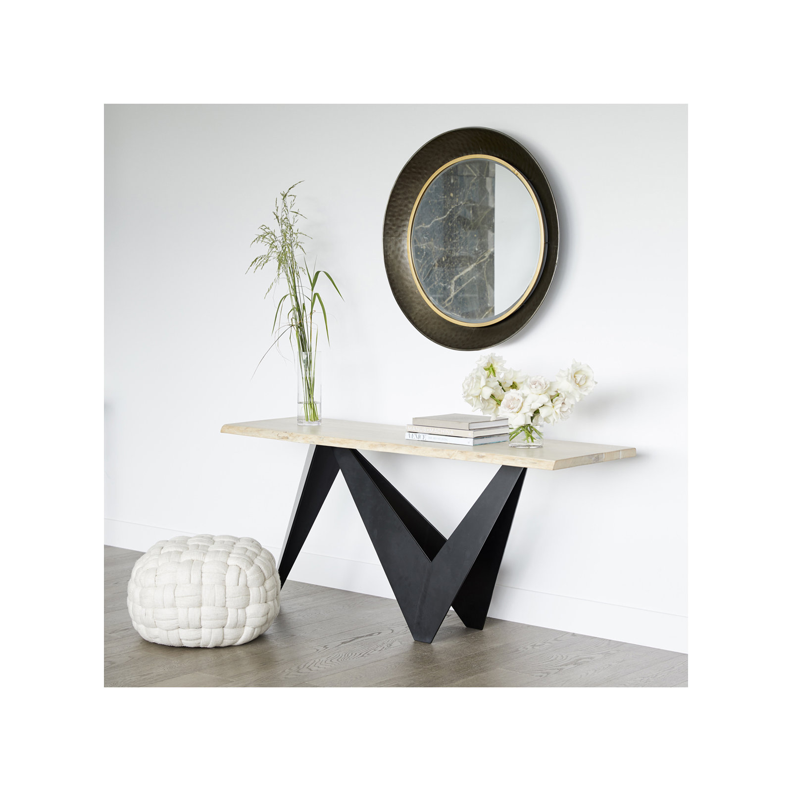 Hobbs 68'' Solid Wood Console Table