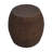 Faux Rattan Side Table For Both Indoor And Outdoor Use, Handmade Mgo, Brown