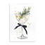 Plaque de cocktail de Noël avec branche de sapin, design par Petal Prints Design-378314950