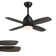 36'' Dimmable Ceiling Fan With Led Lights & Remote Control