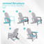 Chaise Adirondack en PEHD avec porte-gobelet-1031887568