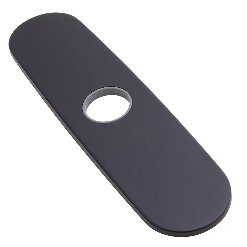 Kitchen Deck Plate, Matte Black