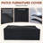3 -Person Rattan Patio Safo With Cushions-244056554-244056557