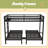 Twin Over Twin & Twin Bunk Beds For 3, Twin XL Over Twin & Twin Bunk Bed Metal Triple Bunk Bed