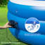 Très grande piscine gonflable: idéale pour les fêtes d'été dans la cour pour les adultes (pompe à air non incluse)