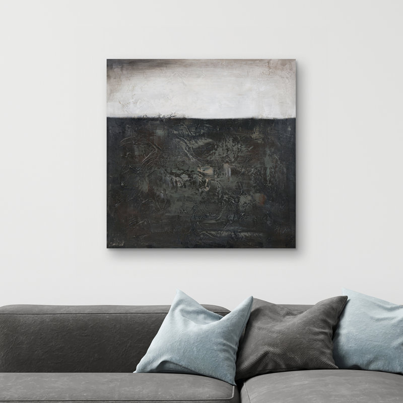 Abstract texture - 32"x32" art on canvas