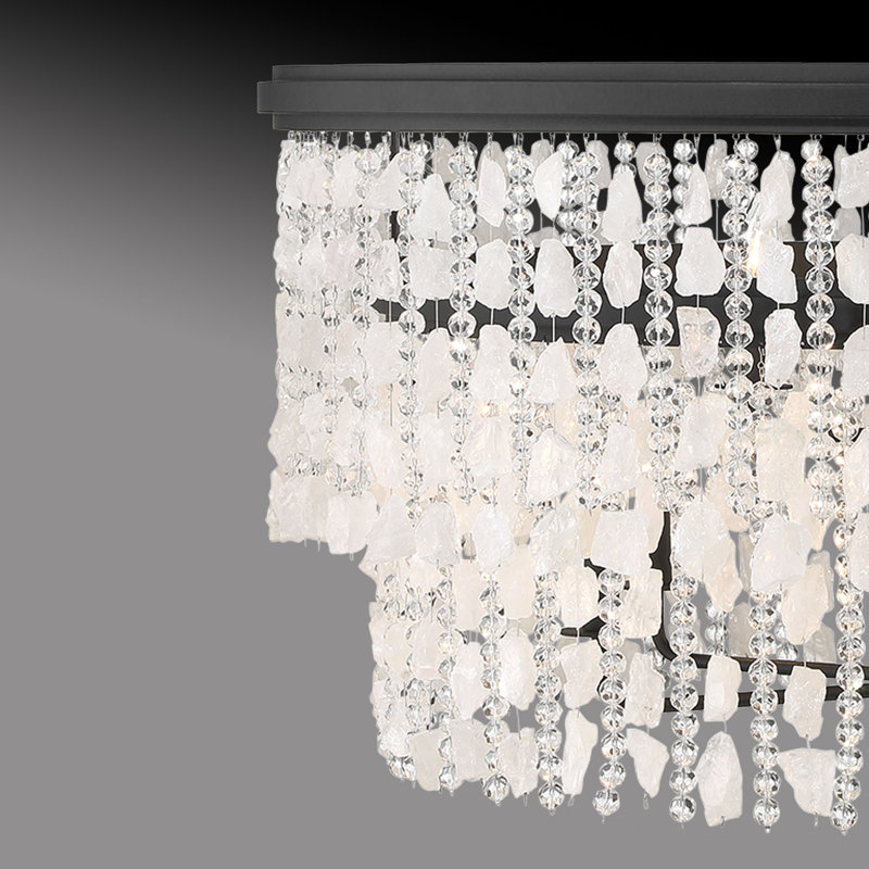 Shimmering Elegance 9 - Light Metal Chandelier
