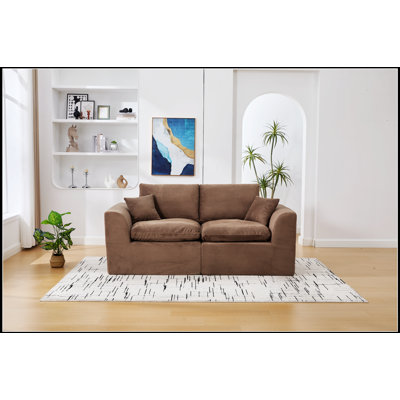 Canapé modulaire modulaire Cloud, canapé moderne confortable avec housses amovibles pour un nettoyage facile et aucun assemblage requis