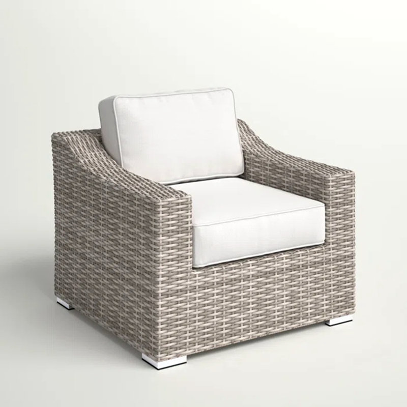 Fully Assembled Patio Chair With Cushions