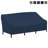 HeavyDuty Multipurpose Waterproof Outdoor Bench Cover, Patio Lounge 3-Seat Deep Bench Cover-1472736952-1472736951