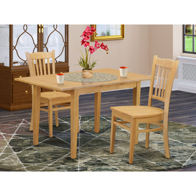 Jake-Tyler Extendable Solid Wood Dining Set