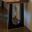 Nut-brown+Black Rectangular Solid Wood+Iron desk-1012188876-1012188873