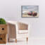  «Patriotic Pastime» par Lori Deiter, art mural sur toile, 26 po x 18 po