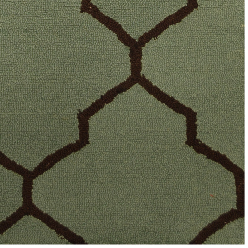 Wool Geometric Indoor Rug