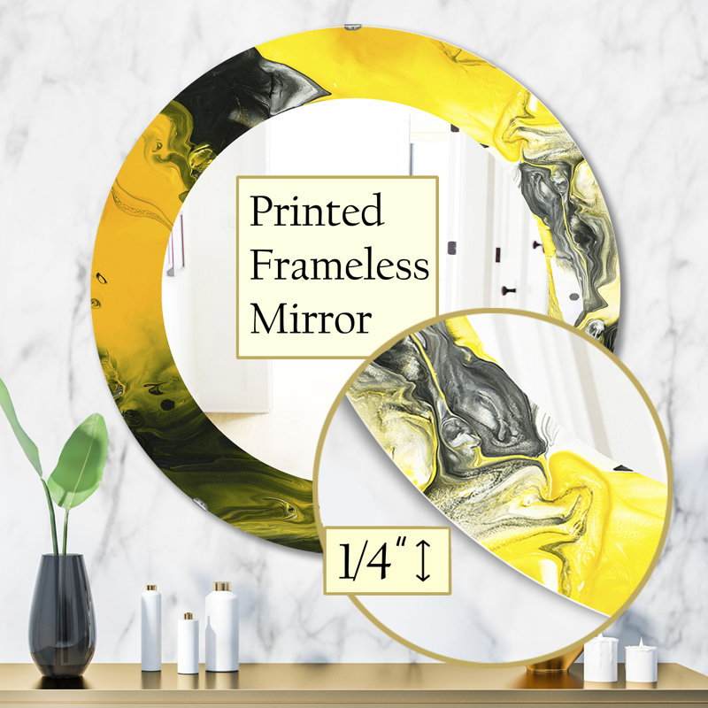 Miroir mural Marble 1, H 31,5 po x l po