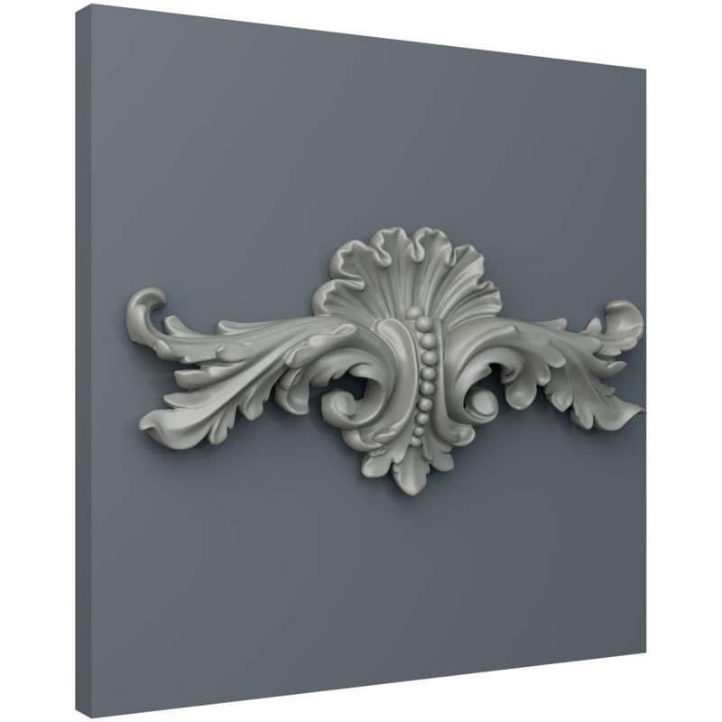 Endurathane Panel Moulding Corner, 10 5/8"W x 4 3/8"H x 1 1/4"P (matches moulding PML00X01LU), Factory Primed