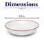 Assiette ronde creuse Vital Coupe en porcelaine de qualité supérieure TERRA ARENA, 21 cm-1451941541