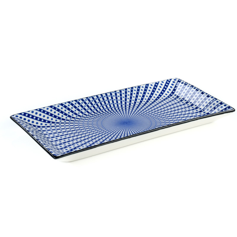 Backus 9.5'' Handmade Ceramic Appetizer Plate