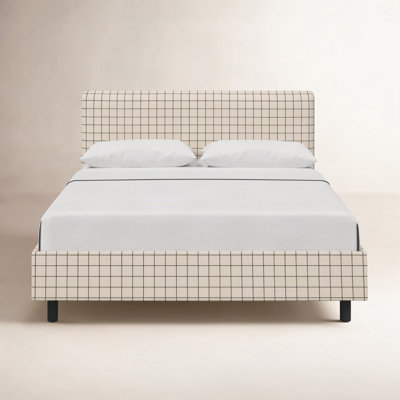 Avila Cotton Upholstered Bed