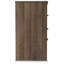 Table de chevet 2 tiroirs Keicha