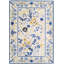 Tapis floral ivoire Valentina-591963095