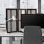 26" Desktop Double Cross Shoji Screen 4 Panel Room Divider-1245562397-1330242339