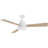 Trevina 52" White LED Ceiling Fan with Reversible Natural Cherry/White-123018326-123018324