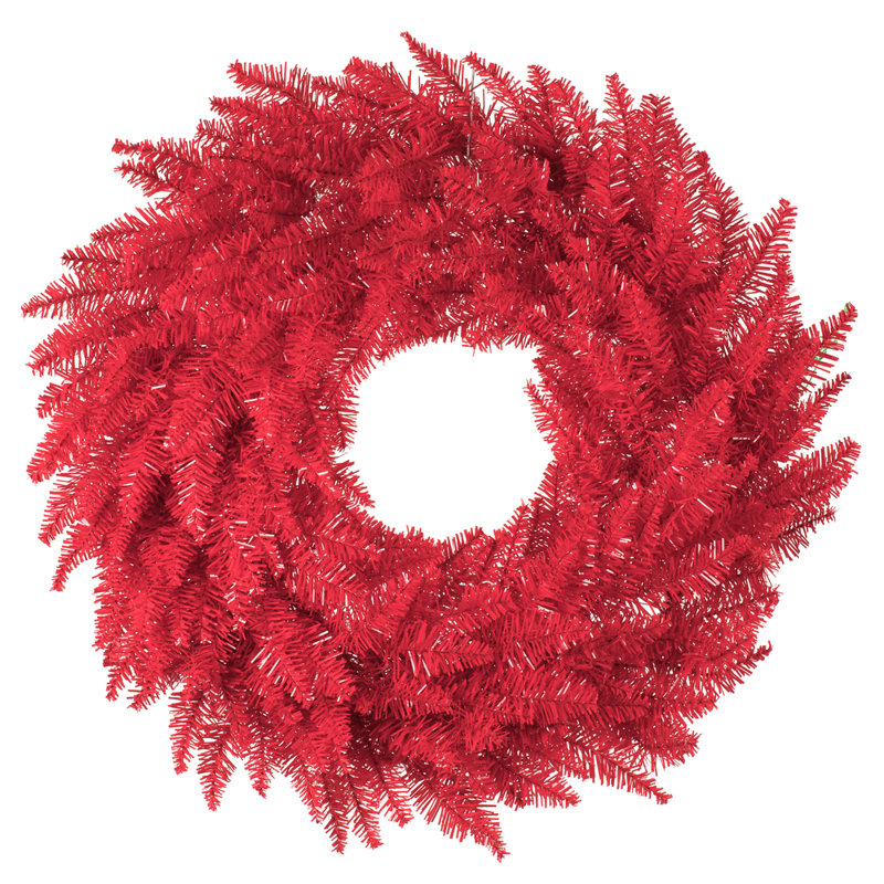 Couronne en polychlorure de vinyle (PVC), H 24 po x l 24 po