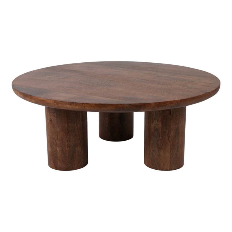 Faustine Coffee Table, Dark Brown
