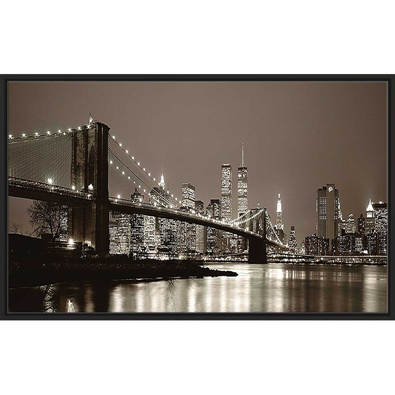 «Samedi soir» par Danita Delimont - photographie, H 21,5 po x l 33,5 po x P 2 po, Cadre flottant noir