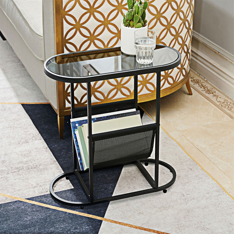 Table de chevet ovale