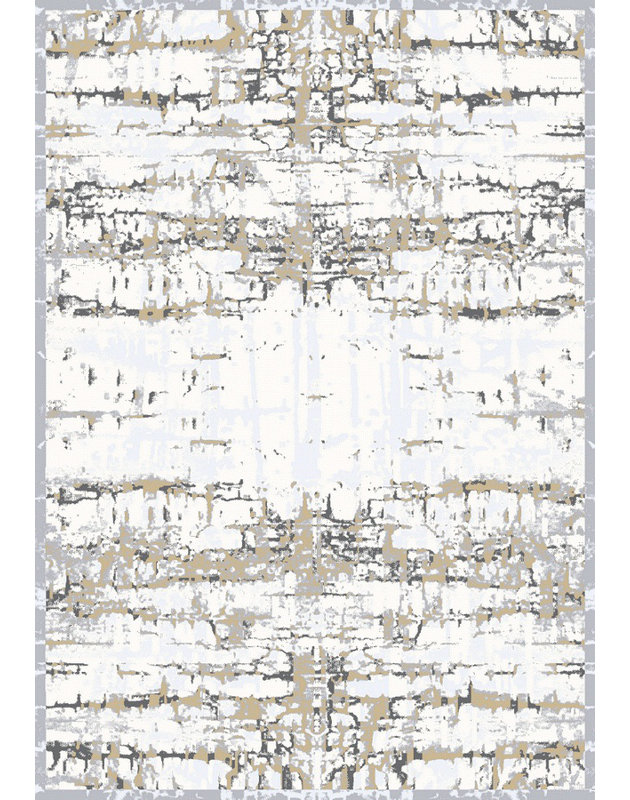 Tapis crème Nikolai, Rectangle 5 pi 3 po x 7 pi 7 po